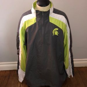 Michigan State Quarter Zip Jacket